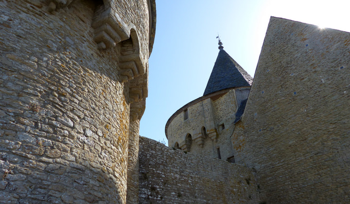 Les murs du château de Suscinio